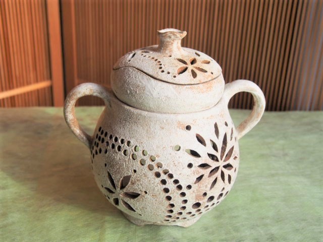 陶器通販やす波窯の茶香炉